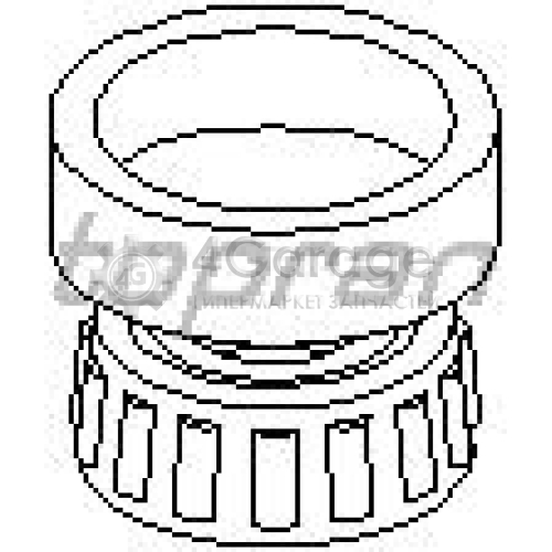 HANS PRIES 103370755 Подшипник ступицы комплект Audi/Volkswagen