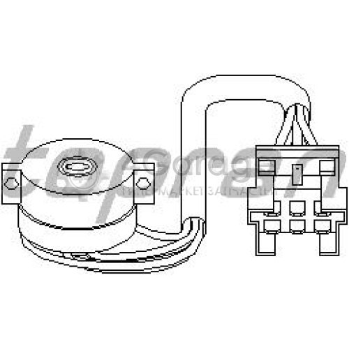 HANS PRIES 302435755 Группа контактная замка зажигания Ford