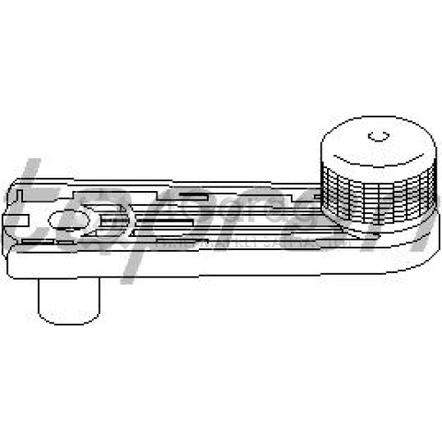 HANS PRIES 103544756 Ручка стеклоподъемника Audi/Volkswagen