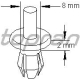 HANS PRIES 102540015 Клипса Audi/Volkswagen