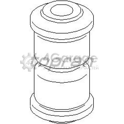 HANS PRIES 110245755 Втулка рессоры Audi/Volkswagen