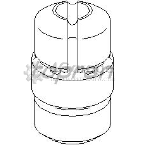 HANS PRIES 103743016 Отбойник амортизатора Audi/Volkswagen