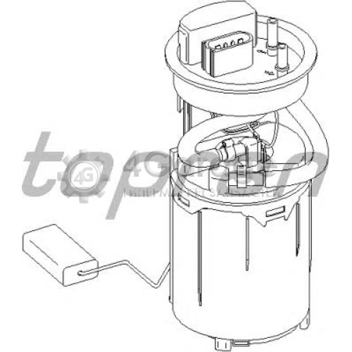 Насос топливный Audi/Volkswagen HANS PRIES 110581756 в Ростове-на-Дону