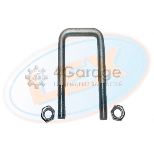 Кронштейн рессоры (Стремянка) с гайкой M14x60x140 спарка LEX KR0205 в Нижнем Новгороде