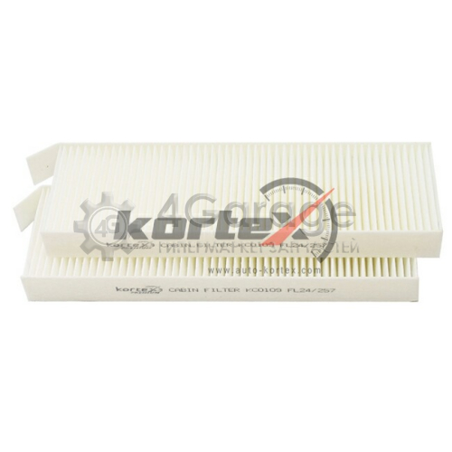 KORTEX KC0109 Фильтр салонный [к/кт 2шт]