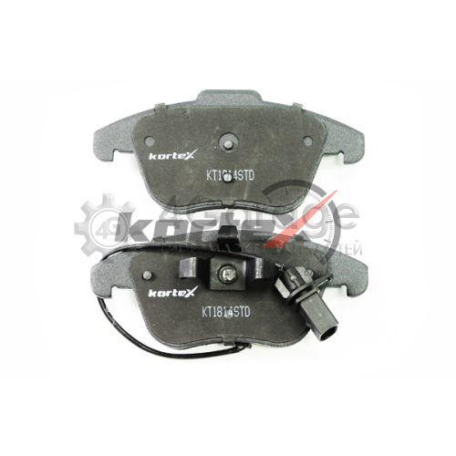 KORTEX KT1814STD Колодки торм. перед. к т