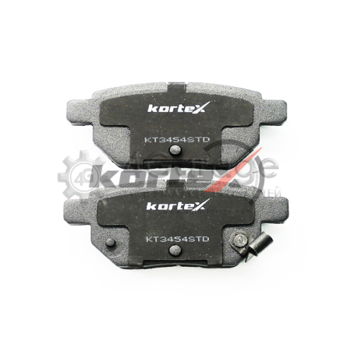 KORTEX KT3454STD Колодки торм.задн.