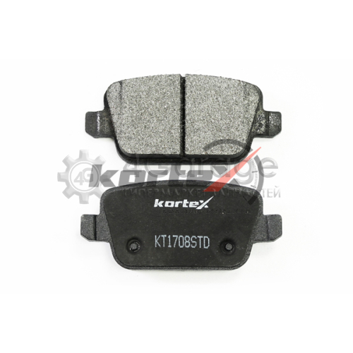 KORTEX KT1708STD Колодки торм. задн. к т