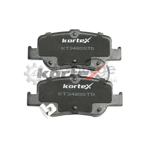 KORTEX KT3480STD Колодки торм.зад.