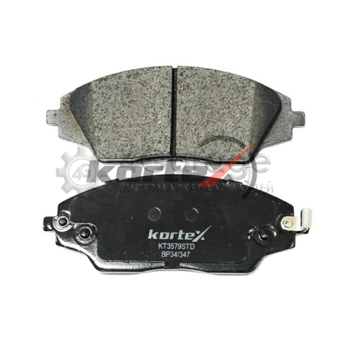 KORTEX KT3579STD Колодки торм. пер. к т