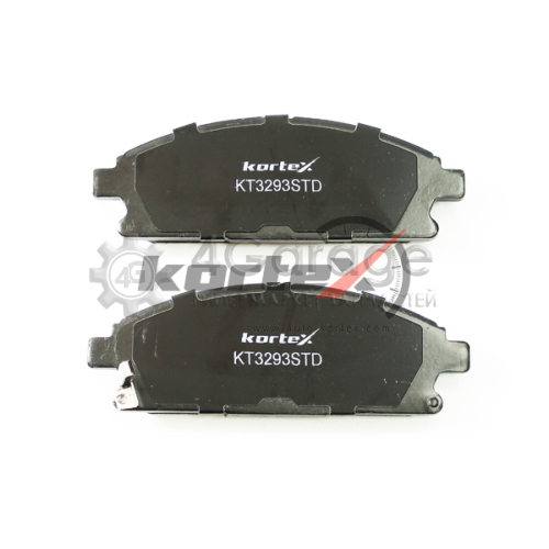 KORTEX KT3293STD Колодки торм.пер. к т