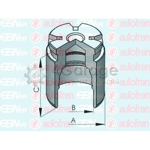 SEINSA D025530 Поршень суппорта задн. (34mmx47mm)