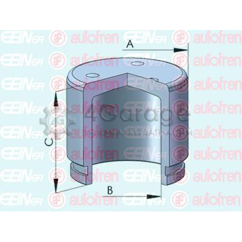 SEINSA D025349 Поршень суппорта передн. (63 4mmx48mm)