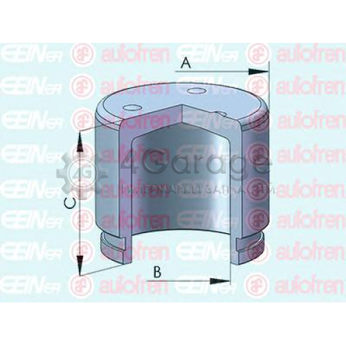 SEINSA D025506 Поршень суппорта передн. (57mmx49mm)