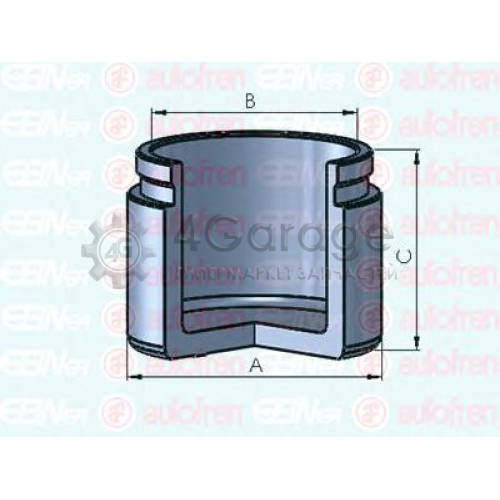 SEINSA D025239 Поршень суппорта передн. (60mmx48mm)