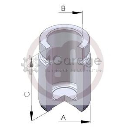 SEINSA D025253 Поршень суппорта задн. (38x45 8mm)