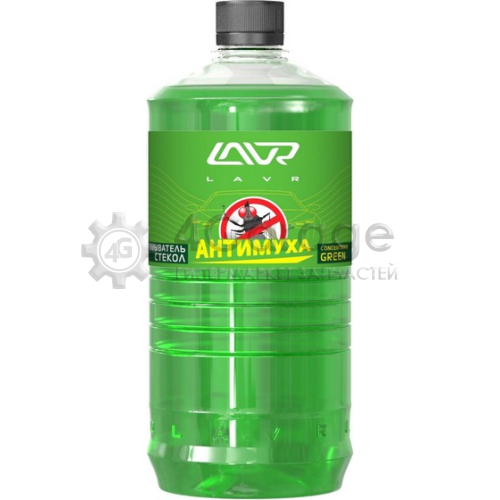 LAVR LN1222 ОМЫВАТЕЛЬ СТЕКОЛ GREEN АНТИ МУХА КОНЦЕНТРАТ LAVR GLASS WASHER CONCENTRATE ANTI FLY 1000МЛ