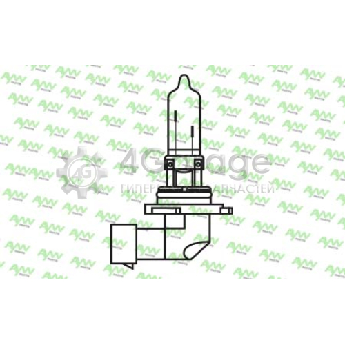 Лампа галогеновая HB3 9005 12V 60W P20D SUPE WHITE AW1910031W AYWIPARTS AW1910031W в Ростове-на-Дону