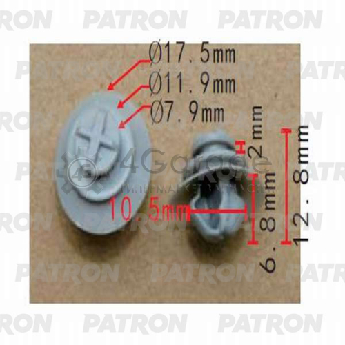 Зажим пластиковый PATRON P370299 в Нижнем Новгороде