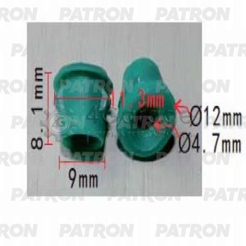 Втулка пластиковая PATRON P370239A в Ростове-на-Дону