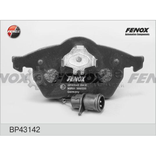 FENOX BP43142 Комплект тормозных колодок дисковый тормоз