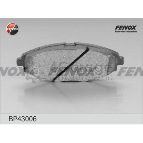 FENOX BP43006 Комплект тормозных колодок дисковый тормоз