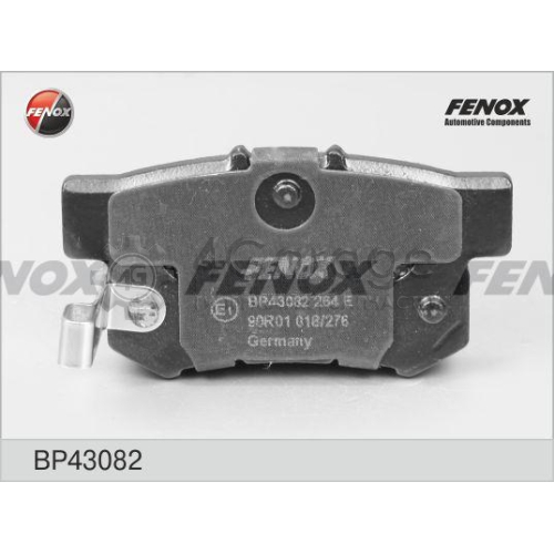 FENOX BP43082 Комплект тормозных колодок дисковый тормоз в Красноярске