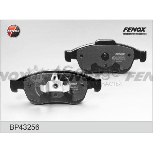 FENOX BP43256 Комплект тормозных колодок дисковый тормоз