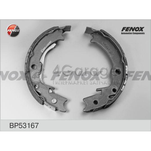 FENOX BP53167 Комплект тормозных колодок