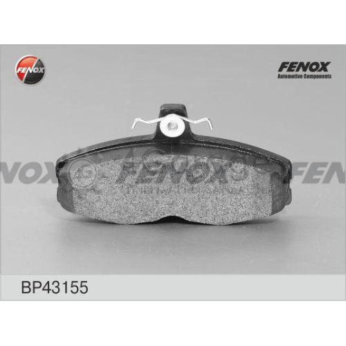 FENOX BP43155 Комплект тормозных колодок дисковый тормоз