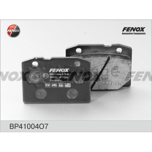 FENOX BP41004O7 Комплект тормозных колодок дисковый тормоз в Красноярске