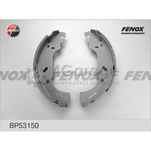 FENOX BP53150 Комплект тормозных колодок