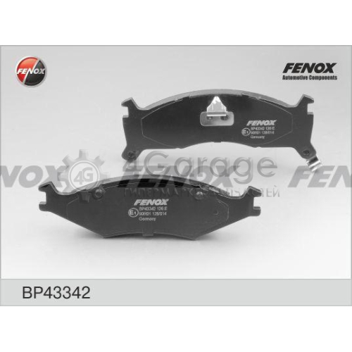 Комплект тормозных колодок дисковый тормоз FENOX BP43342 в Ростове-на-Дону