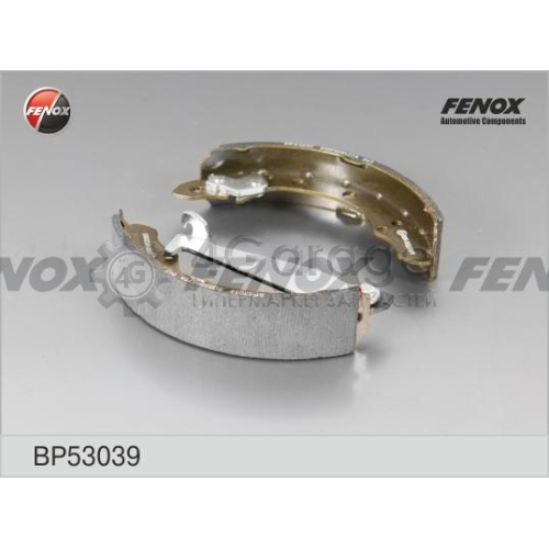 FENOX BP53039 Комплект тормозных колодок