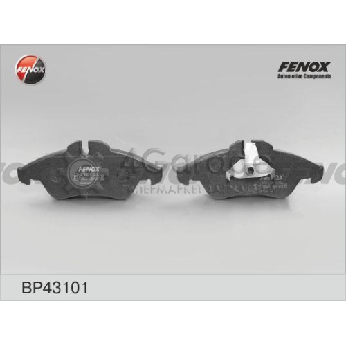 FENOX BP43101 Комплект тормозных колодок дисковый тормоз