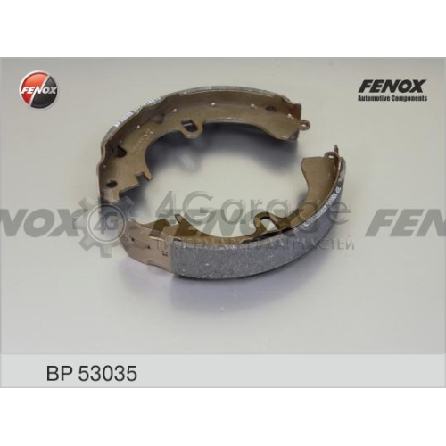 FENOX BP53035 Комплект тормозных колодок