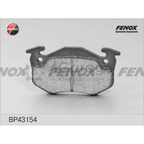 FENOX BP43154 Комплект тормозных колодок дисковый тормоз