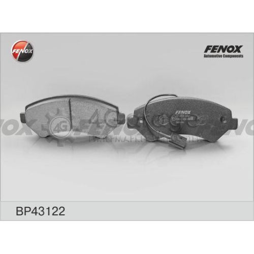 FENOX BP43122 Комплект тормозных колодок дисковый тормоз