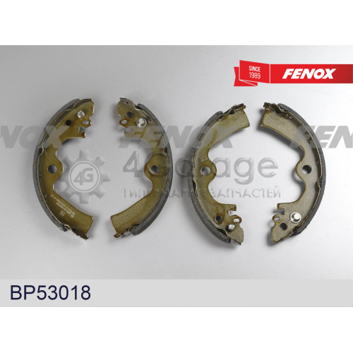 КОЛОДКИ ТОРМОЗНЫЕ БАРАБАННЫЕ FENOX BP53018 в Нижнем Новгороде