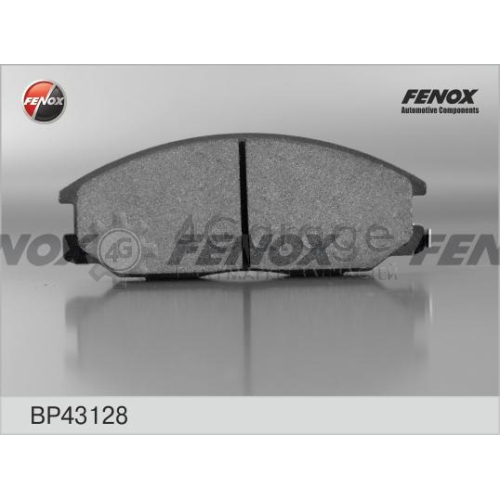 FENOX BP43128 Комплект тормозных колодок дисковый тормоз