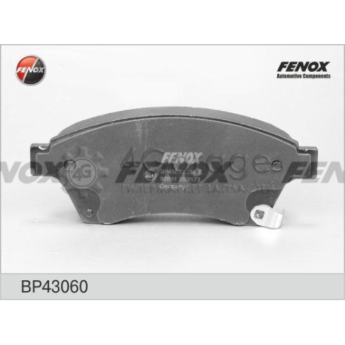 FENOX BP43060 Комплект тормозных колодок дисковый тормоз