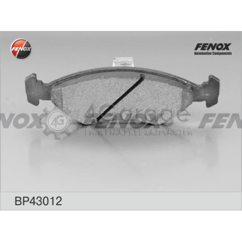 FENOX BP43012 Комплект тормозных колодок дисковый тормоз