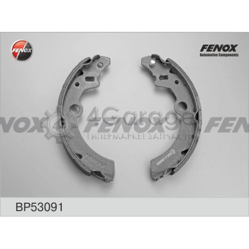 FENOX BP53091 Комплект тормозных колодок