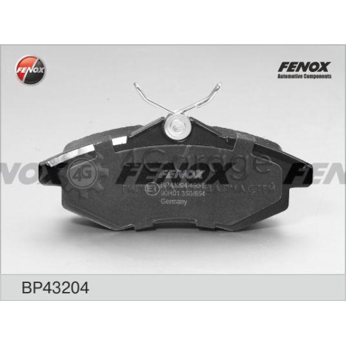 FENOX BP43204 Комплект тормозных колодок дисковый тормоз