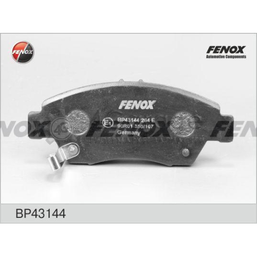 FENOX BP43144 Комплект тормозных колодок дисковый тормоз