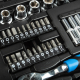 LICOTA ALK8009F Набор инструментов 1/4" и 1/2" 6 гр. 143 предмета в кейсе в Красноярске