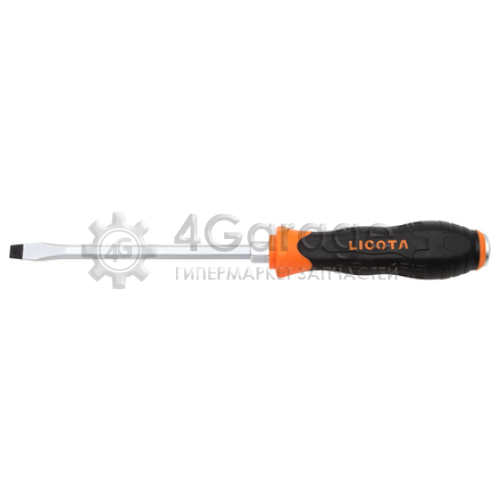 LICOTA ASD3620010 Отвертка усиленная цельнометаллическая (шлиц) SL10.0, 200 мм в Красноярске