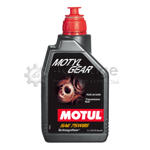 MOTUL 106745 Трансмиссионное масло MOTUL Motylgear 75w85 1л