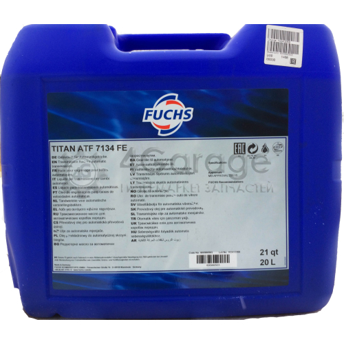 Трансмиссионное масло Fuchs Titan ATF 7134 FE MB 236.15 АКПП 7G 20л FUCHS 600990503 в Нижнем Новгороде