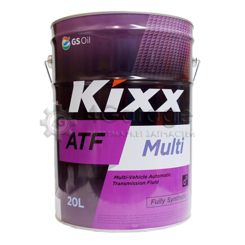 KIXX L2518P20E1 KIXX ATF Multi 20L МАСЛО ТРАНСМИССИОННОЕ\DEXRON III SP III MERCON V Allison C 4 Toyota IV